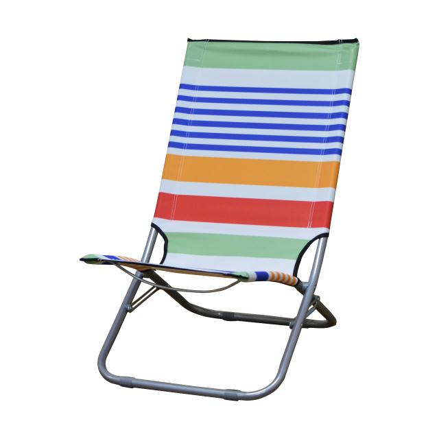 摺疊海灘椅-線條(圖)