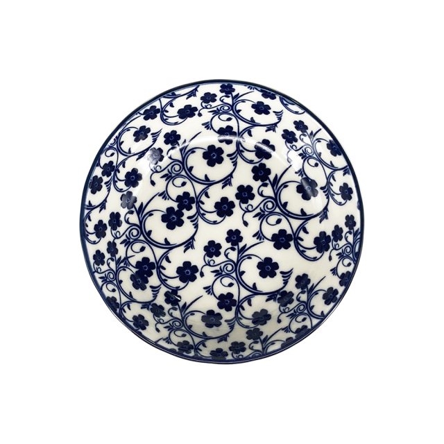 復古藍陶瓷深盤三件套 藍花 食器 餐桌 廚房 商品分類 Yu Living信歐傢居