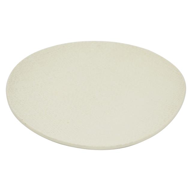 陶瓷裝飾盤 (白)(圖)