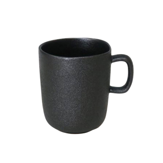 黑釉陶瓷馬克杯(圖)
