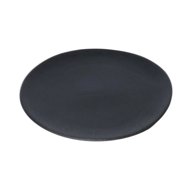 黑釉陶瓷點心盤(圖)