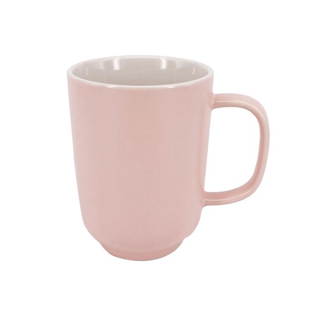 彩色陶瓷馬克杯-粉(圖)