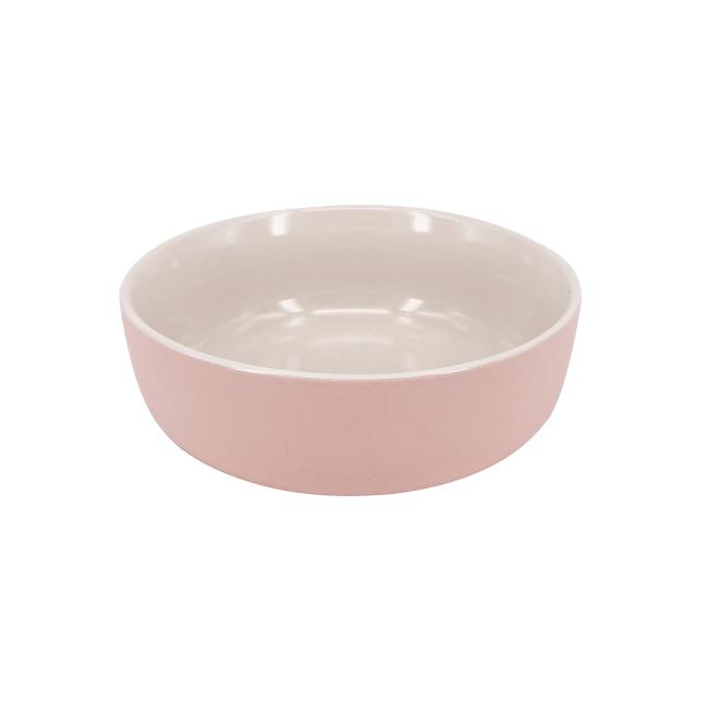 彩色陶瓷碗-粉(圖)
