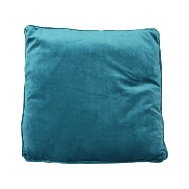天鵝絨抱枕 (藍)(圖)