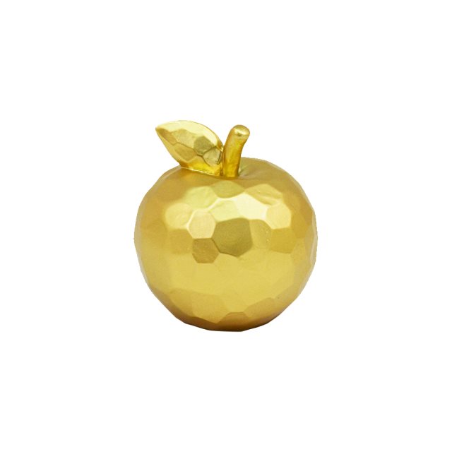 樹脂裝飾金蘋果(小)(圖)