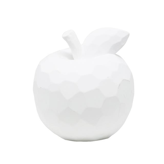樹脂裝飾白蘋果(大)(圖)