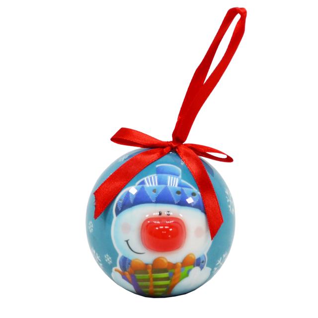 LED 聖誕裝飾球(雪人)(圖)