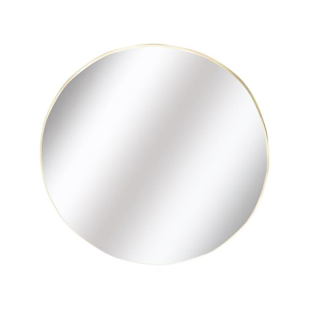 金邊圓型掛鏡 40cm(圖)
